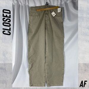 CLOSED BAKER JEANS RELAXED FIT HIGH RISE IN MARBLE GREY NWT SIZE 34”